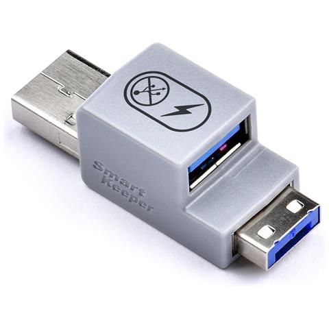 Ucl03db Clip Sicura Bloccaporte Usb Tipo A Blu Plastica 1 Pz - Foto 2