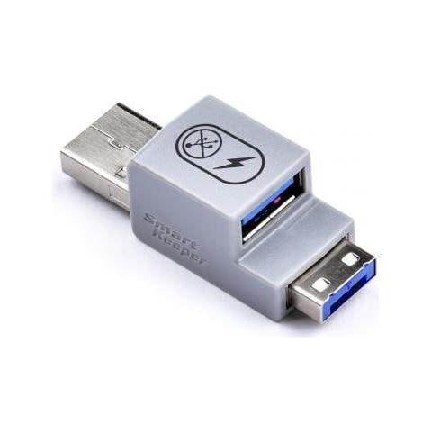 Ucl03db Clip Sicura Bloccaporte Usb Tipo A Blu Plastica 1 Pz - Foto 1