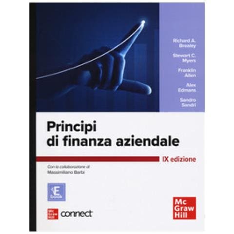 Richard A. Brealey - Principi di finanza aziendale. Con Connect. Con e-book - Foto 1