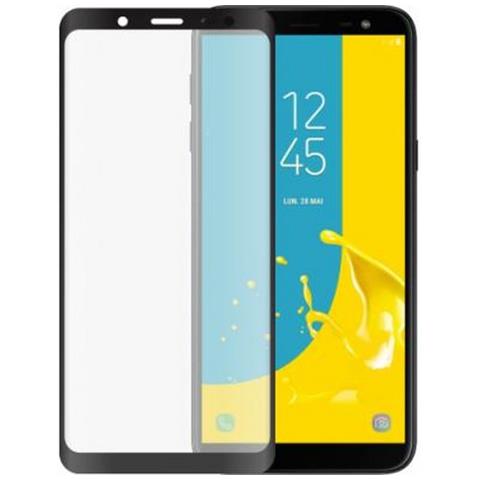Salvadisplay In Vetro Temperato Per Samsung J6 Plus 2.5d Antigraffio, Nero Transparente - Foto 1