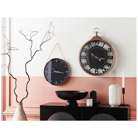 Orologio Da Parete Bezas 30 Cm Nero - Foto 1