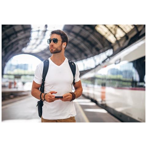 HA-A7T2 Auricolare True Wireless Stereo (TWS) In-ear Musica e Chiamate Micro-USB Bluetooth Bianco - Foto 2