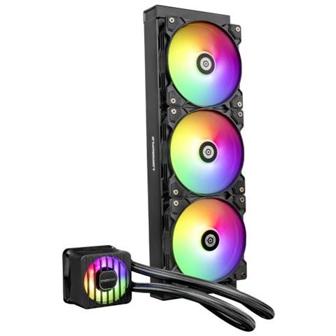 Dissipatore CPU LIQMAXFLO a Liquido per Socket Intel LGA 1150 / LGA 1151 / LGA 1155 / LGA 1156 / LGA 1200 / LGA 1366 / LGA 1700 / LGA 2011 / LGA 2011-v3 / LGA 2066 e Socket AMD AM4 / AM5 - Foto 5