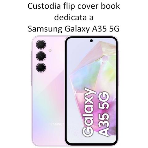 Smart Book Custodia Poket Silicone Flip Cover Case Per Samsung Galaxy A40 A405 Black - Foto 2
