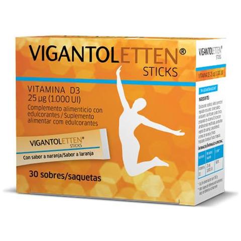 Merck Vigantoletten Vitamina D3 Sticks 30 Unidades - Foto 1