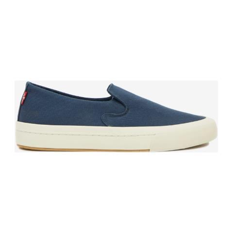 Levi's Summit Sneakers Uomo Blu Navy Slip-on In Tessuto Leggero Levi's Summit Sneakers Uomo Blu Navy Slip-on In Tessuto Leggero 40 - Foto 1