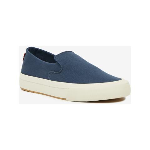 Levi's Summit Sneakers Uomo Blu Navy Slip-on In Tessuto Leggero Levi's Summit Sneakers Uomo Blu Navy Slip-on In Tessuto Leggero 40 - Foto 5