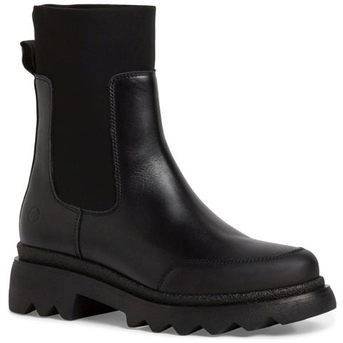 Black Casual Closed Booties Stivaletti Pelle Scarpe Donna Nero Eu 38, 1-25830-41 001 - Foto 1