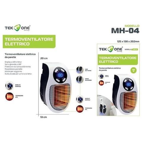 Termoventilatore 00MH-04 Elettrico Potenza 500W - Foto 1