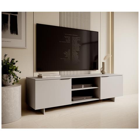 2D1P Armadio RTV ALMA 180x41,5xH55 cashmere - Foto 2