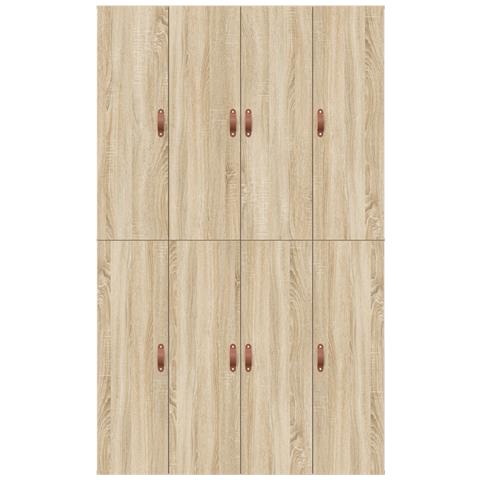 Struttura letto con contenitore in rovere Sonoma 120x190 cm - Foto 9