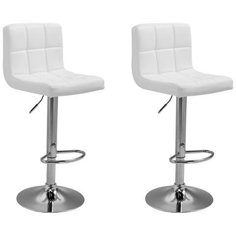 Set Di 2 Sgabelli Da Bar Bianchi Mike - Foto 1