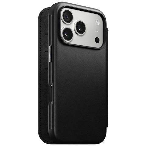 Custodia A Portafoglio In Pelle Per Iphone 17 Pro Magsafe, Serie Modern, Nero - Foto 1