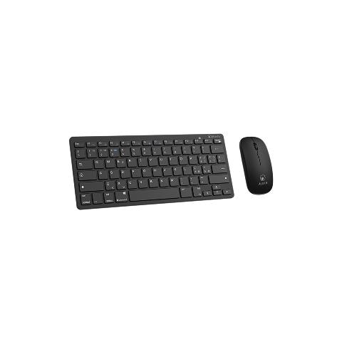 P013-LK-8955-WB tastiera Mouse incluso Ufficio RF senza fili + Bluetooth QWERTY Italiano Nero - Foto 2