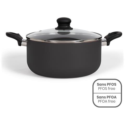 Pentola In Alluminio Da 24 Cm Con Coperchio - Mep150n - Foto 1