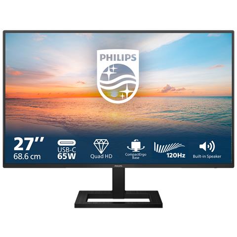 Monitor 27" IPS Flat 27E1N1600AE / 23 Quad HD Tempo di risposta 4 ms - Foto 1
