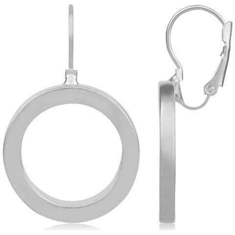 Orecchino A Cerchio In Argento Con Balestra - Foto 1