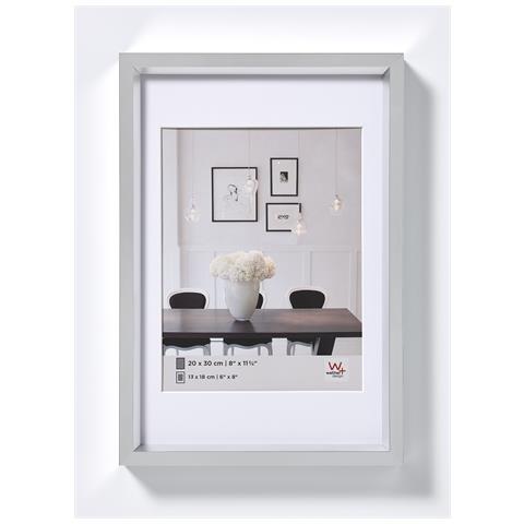 Steel Style Cornice In Plastica 40x60 Argento - Foto 1