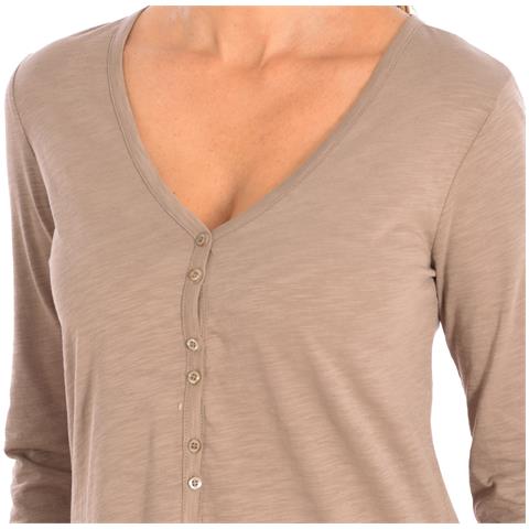 Abito Manica Lunga 3bcjv7044 Donna - Foto 2