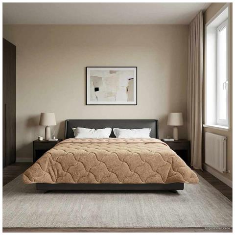 Duvet Estivo Talpa 200 x 200 cm Microfibra e Fleece Teddy - Foto 2