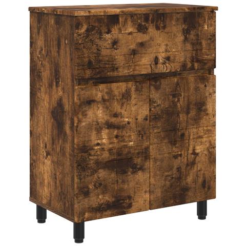 Mobiletto da bagno Rovere Fumo 60 x 35 x 80 cm - Foto 1