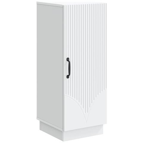 Credenza Bianco 33 x 34,5 x 87 cm Legno ingegnerizzato - Foto 1