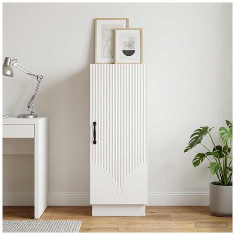 Credenza Bianco 33 x 34,5 x 87 cm Legno ingegnerizzato - Foto 2