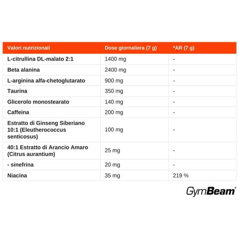 Integratore pre-workout Thor con caffeina 210 g Caramelle Gommose - Anguria - Foto 2