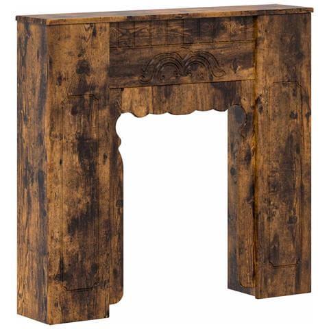Cornice per camino Rovere Fumo 93 x 20 x 89 cm - Foto 1