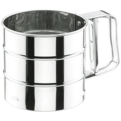 67015 - Setaccio per farina in acciaio inox al 18%, 0,5 kg - Foto 1
