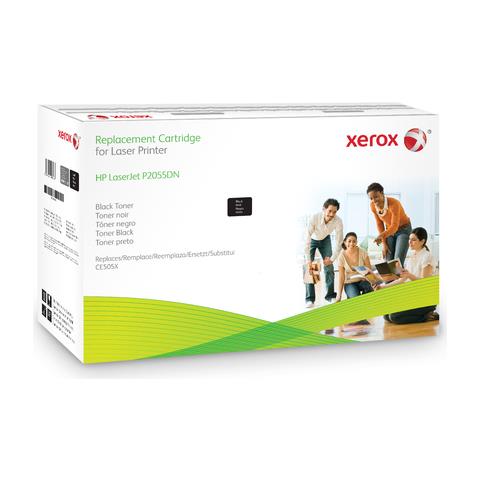 TONER COMPATIBILE - 003R99808  per CE505X Nero per HP LaserJet P2055D Capacità 6700 Pagine - Foto 2