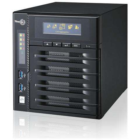 NAS N4800Eco 4 Slot Hard Disk Sata III 2.5'' / 3.5'' Diskless Interfacce 2 x Gigabit Ethernet, 2 x USB 2.0, 2 x USB 3.0, 1 x eSATA, 1 x Jack, 1 x VGA, 1 x HDMI - Foto 6