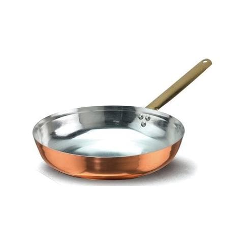 Padella Svasata Alta in Rame Diametro 32 cm - Foto 1