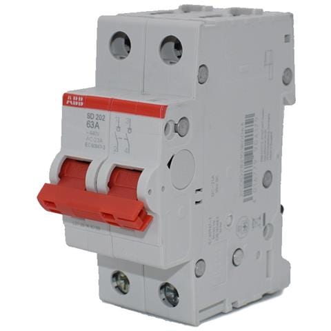 Sd202/63 - Sd202/63 Interruttore-sezionatore 2p 63a - Foto 2