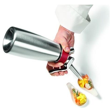Sifone Spray Per Panna - Gourmet + Omaggio Acciaio Inox Made In Austria - 1 - Foto 2