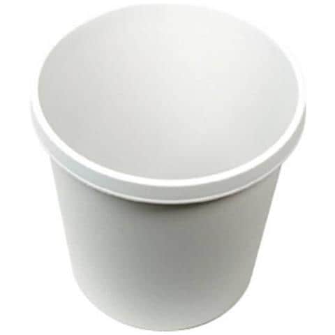 Cestino Per La Carta The German 18 L (ø X A) 315 Mm X 335 Mm Polipropilene Grigio Luminescente 1 Pz. - Foto 1