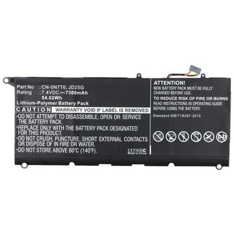 Mbxde-ba0138 Ricambio Per Laptop Batteria (laptop Battery For Dell 40wh - Li-pol 7.4v 5400mah Black, - 40wh Li - Foto 2