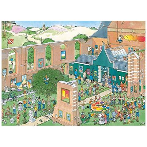 Jumbo Piece Jan Van Haasteren-art Market 1000 Pezzi Jigsaw Puzzle, J20022 - Foto 2