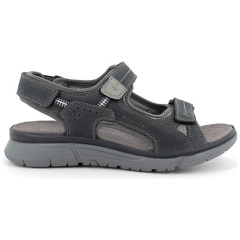 ENVAL SOFT 23911 blu scuro scarpe uomo sneakers strappo camoscio