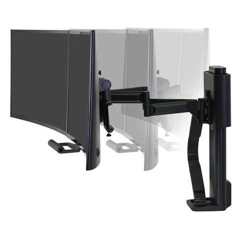 Trace Dual Monitors Panel Clamp Matte Black - Foto 3