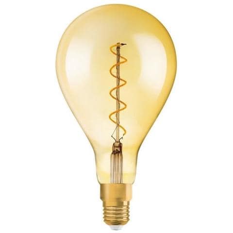 Edition 1906 Lampadina Led Standard 160 Mm Trasparente Filo Variabile Oro - 5 W = 28 W - E27 - Bianco Caldo - Foto 1