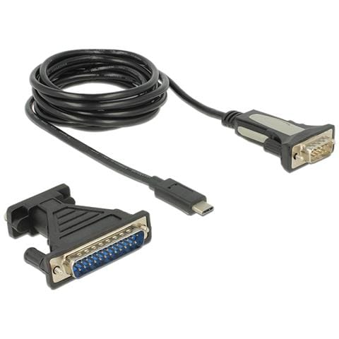 62904 USB Type-C RS-232 Nero cavo di interfaccia e adattatore - Foto 3