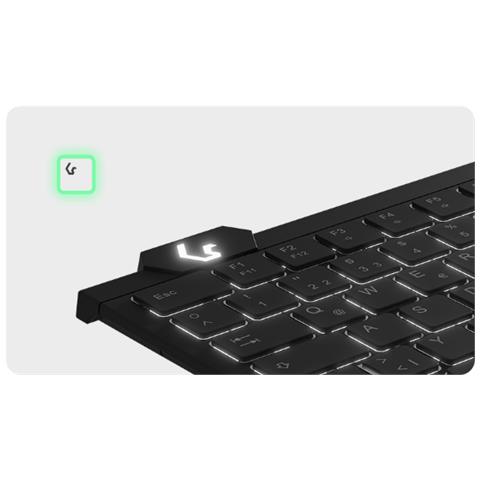 Tastiera Cablato KSK-5210ELU(DE)  (Layout Tedesco) Colore Nero - Foto 2