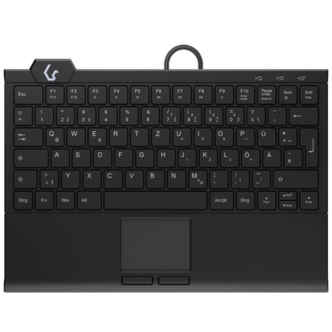 Tastiera Cablato KSK-5210ELU(DE)  (Layout Tedesco) Colore Nero - Foto 1