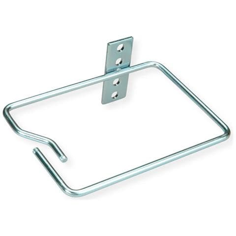 19` Anello Gestione Cavi. Verticale. 140x100mm. Metallo. Montaggio sx. Ingresso Cavi dx - Foto 1
