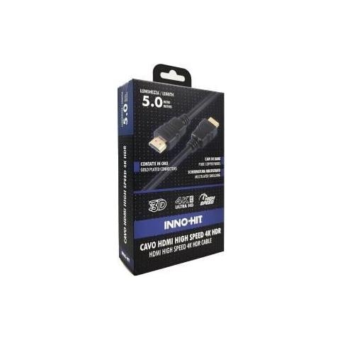 Cavo High-Speed 4K HDR 60hz 5M Nero - Foto 1