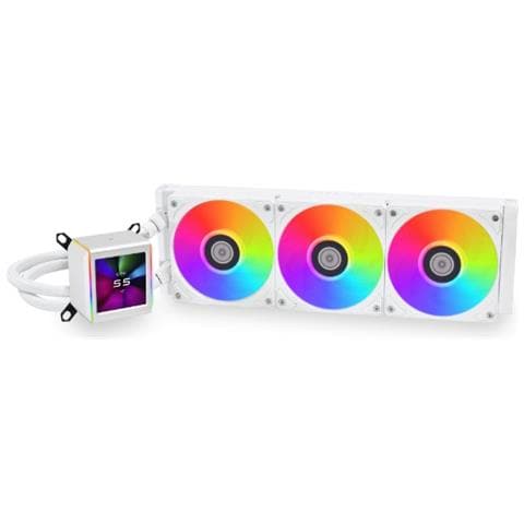 Processor Kit di raffreddamento a liquido 36 cm 1 pz Colore Bianco - Foto 1