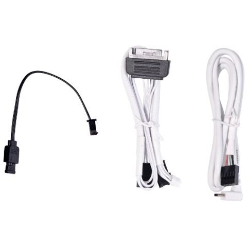 Processor Kit di raffreddamento a liquido 36 cm 1 pz Colore Bianco - Foto 3