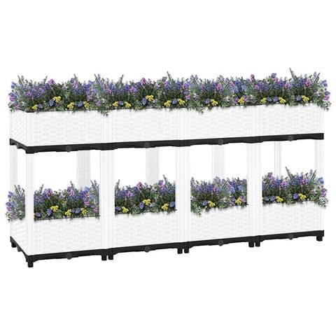 Fioriera Rialzata 160x40x71 Cm In Polipropilene - Foto 1