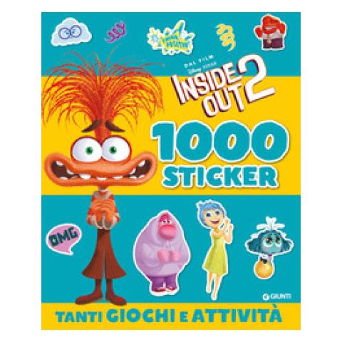 Inside Out 2. 1000 Sticker. Tanti Giochi E Attività. Ediz. A Colori - Foto 1